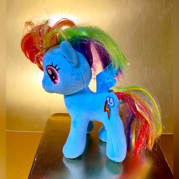 MY LITTLE PONY 2015 Ty SPARKLE BEANIE BABIES COLLECTION RAINBOW D… - Picture 1 of 16